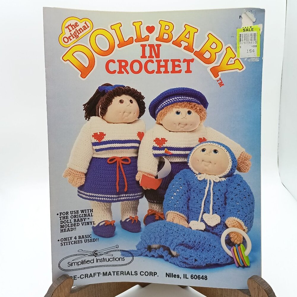 The Original Doll Baby in Crochet Pattern Book by Martha Thomas and Janice Hades